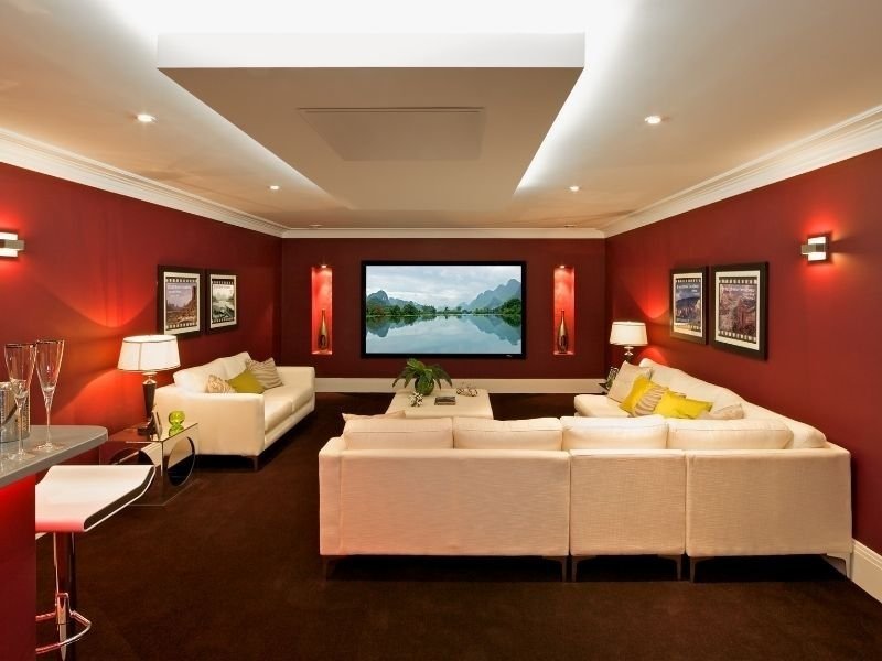 Infraestrutura de obra para Home Theater em Carambeí