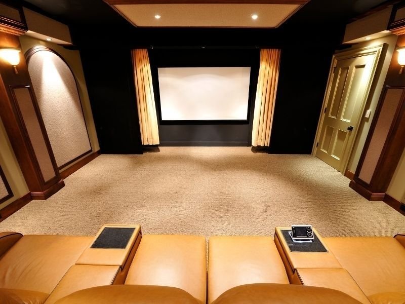 Infraestrutura de obra para Home Theater em Curitiba