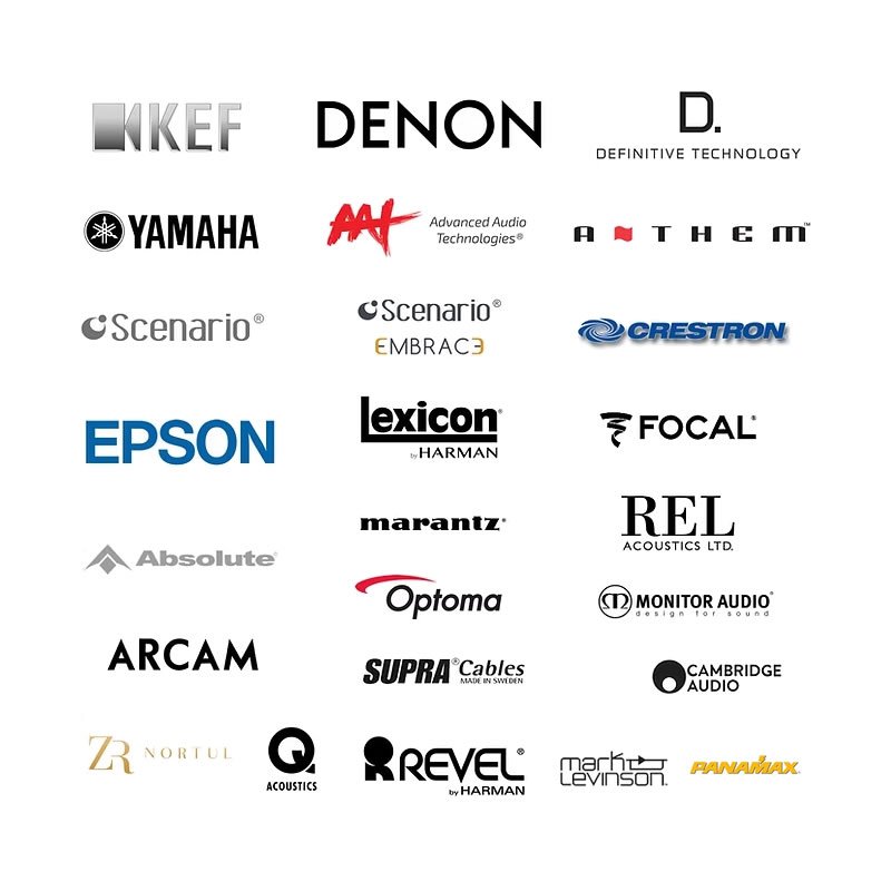 marcas de hometheater e aparelhos de automacao